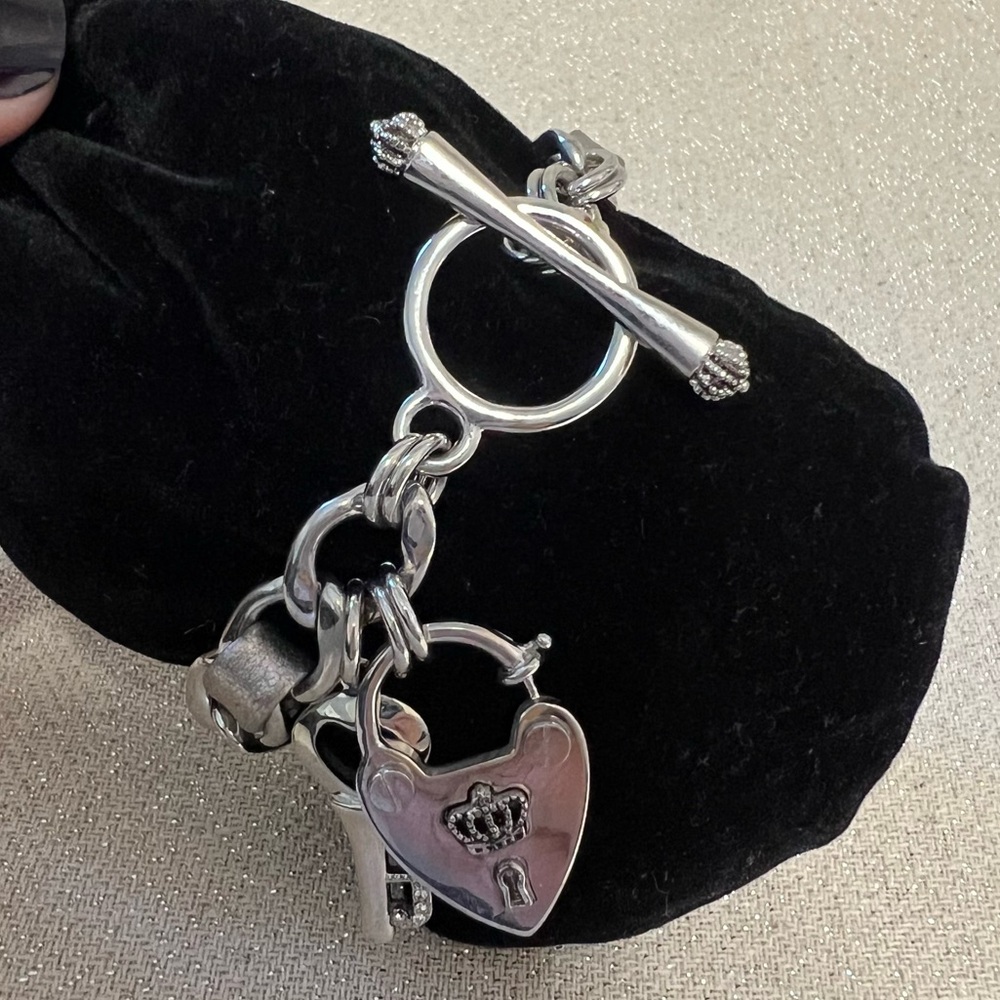 Vintage Juicy Couture Bracelet, Silver Tone - Picture 3 of 9